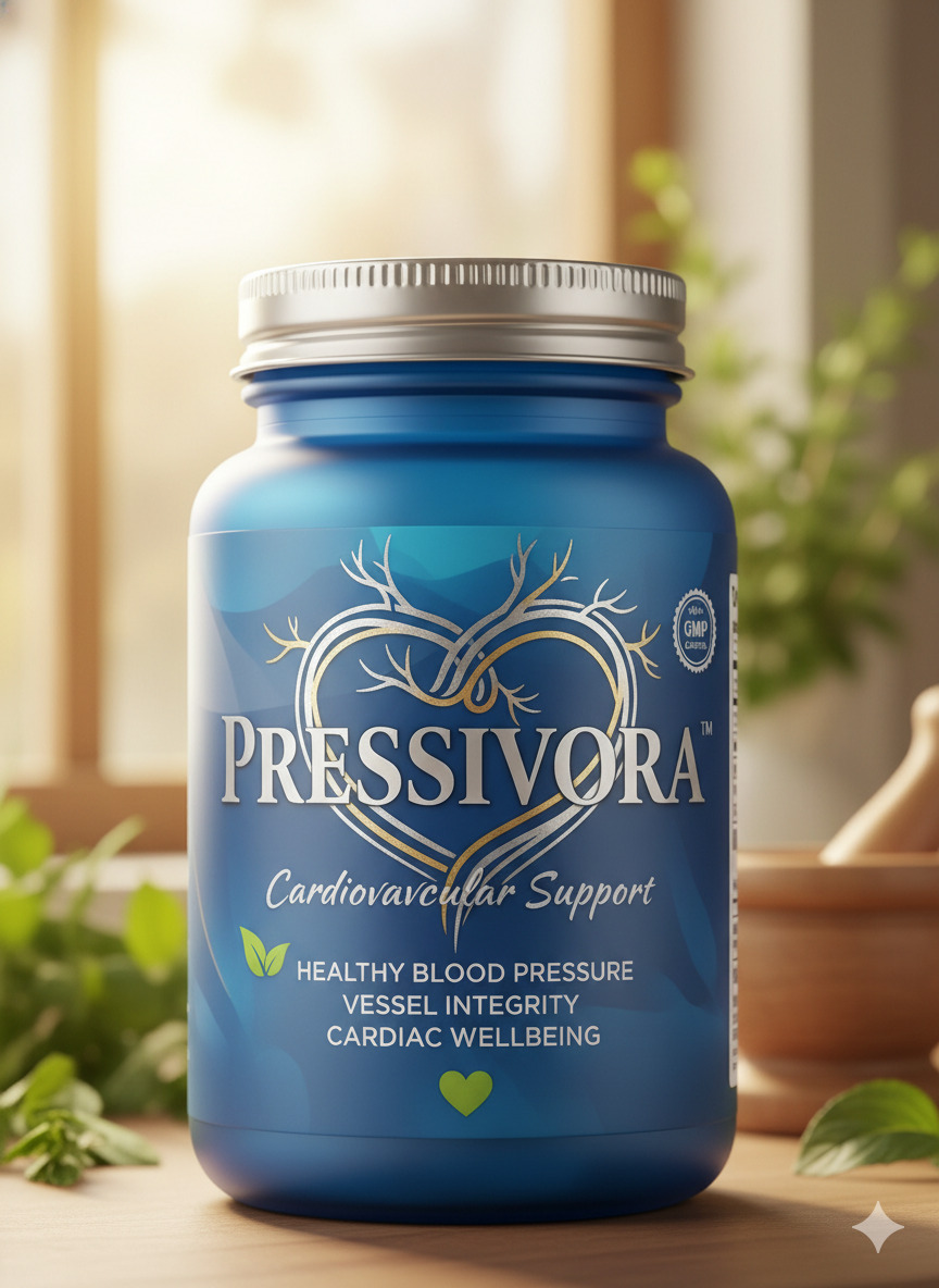 Pressivora dietary supplement package